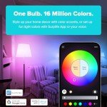 Alexa & Google Compatible Smart Color Changing Bulbs