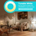 Alexa & Google Compatible Smart Color Changing Bulbs