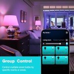 Alexa & Google Compatible Smart Color Changing Bulbs