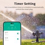 Minoston Heavy Duty Outdoor Smart WiFi Plug