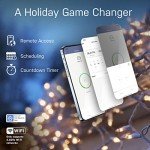 Feit Electric Indoor Wi-Fi Smart Plug with 2 Outlets