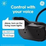 GE Cync Smart Outdoor Plug for Alexa & Google