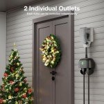 GHome Weather-Resistant Smart Outdoor Plug