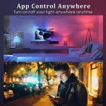 2 Pack Smart E12 LED Light Bulbs with RGB Colors