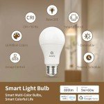 Smart LED Light Bulbs for Alexa & Google Assistant