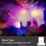 MELPO Color Changing Smart Light Bulbs, 1300LM