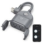 Geeni Outdoor Duo Wi-Fi Smart Plug - 2 Outlets