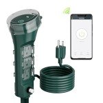 HBN Waterproof Outdoor Smart Plug with Timer