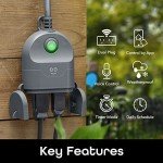 Geeni Outdoor Duo Wi-Fi Smart Plug - 2 Outlets