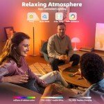 Color Changing Smart Light Bulbs with Remote - 6 Pack