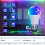 Nailastro RGB Smart WiFi & Bluetooth Light Bulbs