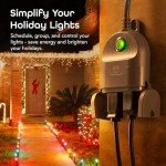 Geeni Outdoor Duo Wi-Fi Smart Plug - 2 Outlets