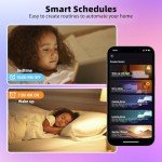 Color Changing Smart Light Bulbs with Remote - 6 Pack