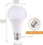AFINSEA Dimmable RGB Color Changing Light Bulbs