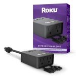 Roku Outdoor Smart Plug - Weather-Resistant WiFi Control