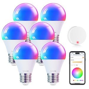 Smart LED Light Bulbs for Alexa & Google Home
