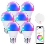 Smart LED Light Bulbs for Alexa & Google Home