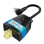 Meross Outdoor Smart Plug with WiFi & Voice Control