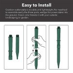 HBN WiFi Outdoor Smart Plug with 6 Outlets