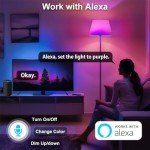 Smart Color Changing Light Bulbs with Alexa (2 Pack)