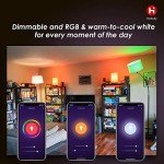 Smart WiFi LED Light Bulbs, RGB Color Changing