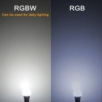 Color Changing LED Bulbs with Remote Control (2 Pack)