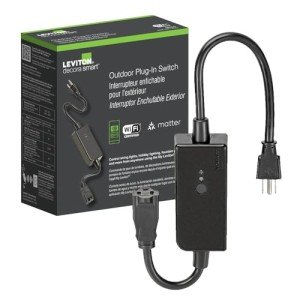 Leviton Decora Smart Wi-Fi Outdoor Plug & Companion