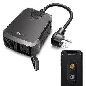 TREATLIFE Outdoor Smart Plug with Dual Control
