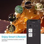 Waterproof Outdoor Smart Plug with Remote Control