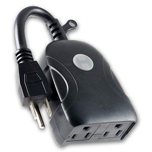 Outdoor Smart Plug - Wi-Fi Outlet with Alexa & Google Home