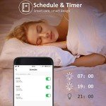 BtcLink Color Changing Smart Light Bulbs - 2 Pack