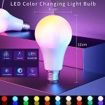 Color Changing Smart Light Bulb with Remote Control