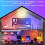 Color Changing Smart Light Bulb with Remote Control