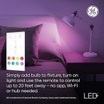 GE LED+ Color Changing Light Bulb with Remote