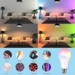 Color Changing Smart Light Bulb with Remote Control