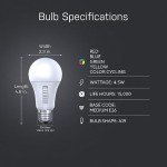 Color Changing LED Light Bulb - 60W Equivalent