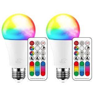 Color Changing LED Light Bulb with Remote Control