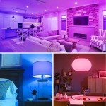 ANWIO RGB Smart Bulb with WiFi - 2 Pack