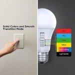 Color Changing LED Light Bulb - 60W Equivalent