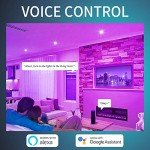 ANWIO RGB Smart Bulb with WiFi - 2 Pack