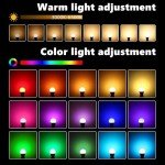 Smart RGBW Light Bulbs, Dimmable, Alexa Compatible