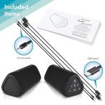 OontZ Ultra Dual Waterproof Bluetooth Speaker 20 hrs