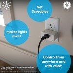 Cync Indoor Wi-Fi Smart Plug with Google Assistant