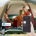 WiFi Outdoor Smart Plug with Voice Control