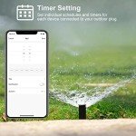 WiFi Outdoor Smart Plug with Voice Control