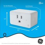 Cync Indoor Wi-Fi Smart Plug with Google Assistant
