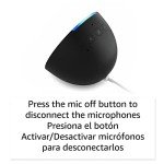 Echo Pop Smart Speaker with Alexa - Charcoal