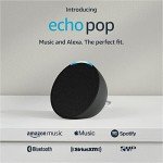Echo Pop Smart Speaker with Alexa - Charcoal