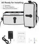 Plyee Bluetooth Waterproof Outdoor Speaker - Wall-Mount