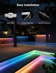 Govee 65.6ft Smart RGBIC Outdoor LED Strip Lights